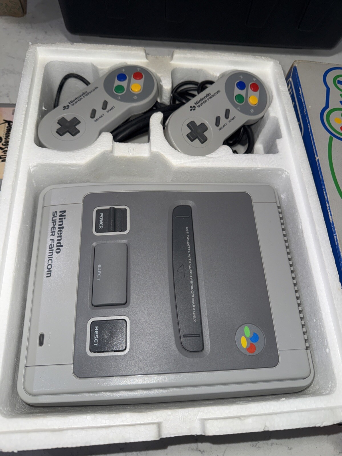 Nintendo SFC Super Famicom Console boxed System bundle Mint Includes 12 Games