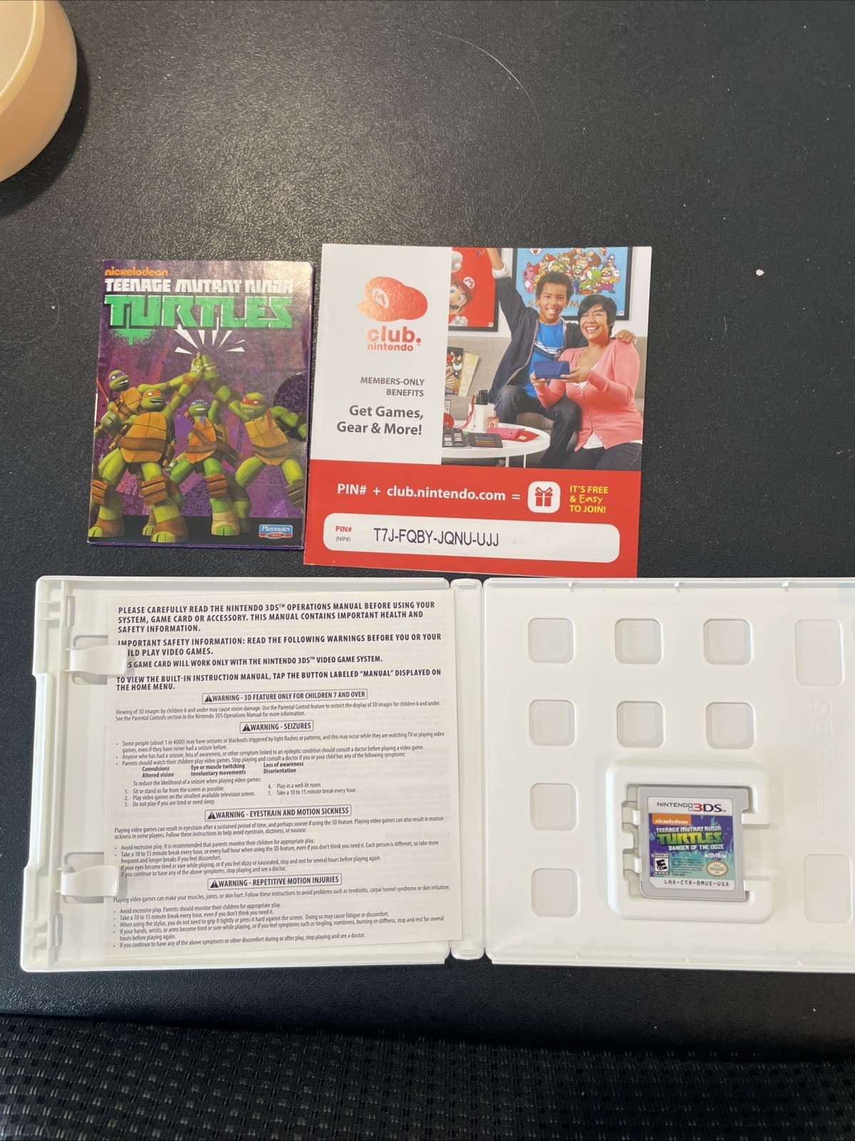 Teenage Mutant Ninja Turtles: Danger of the Ooze (Nintendo 3DS, 2014)