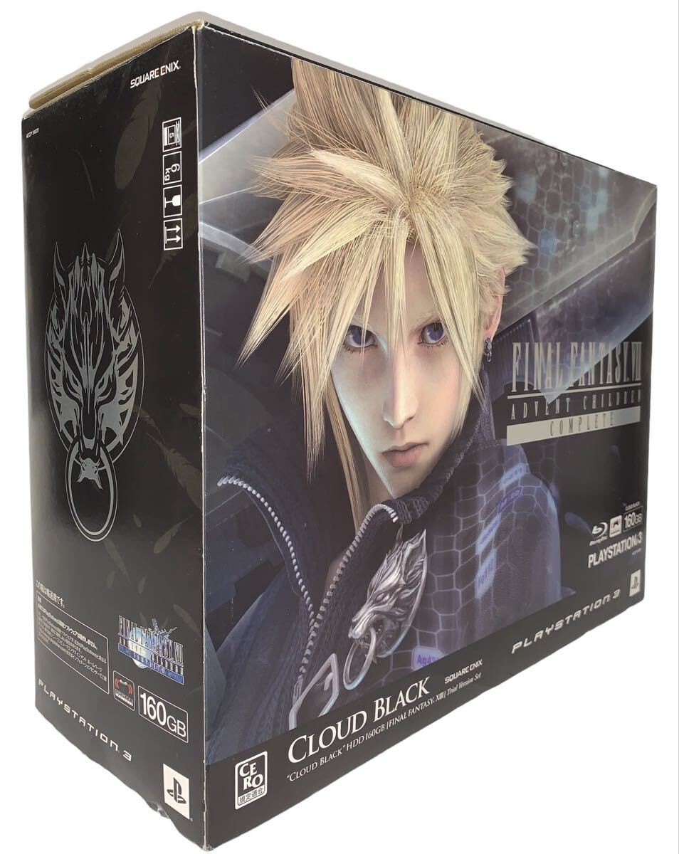 PS3 Playstation3 Final Fantasy VII Advent Children Cloud Black Edition w/BOX JP