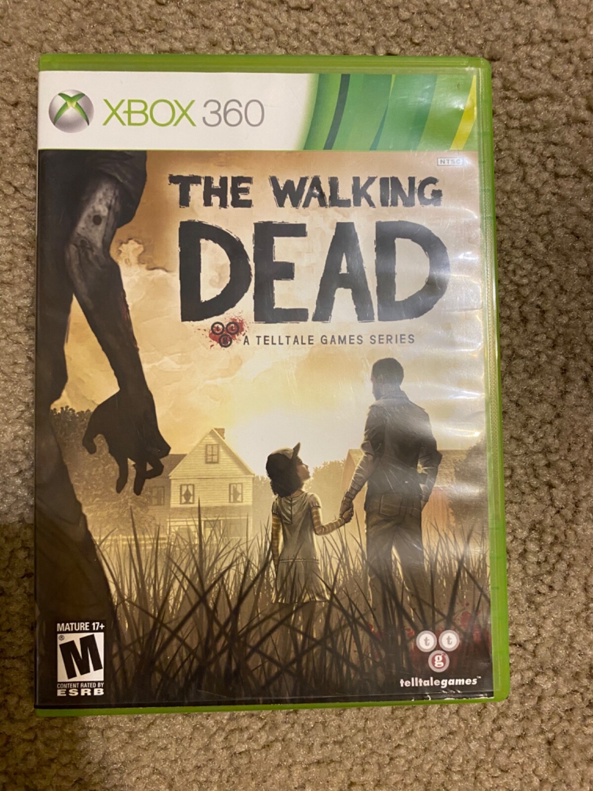 The Walking Dead: A Telltale Games Series (Microsoft Xbox 360, 2012) Complete