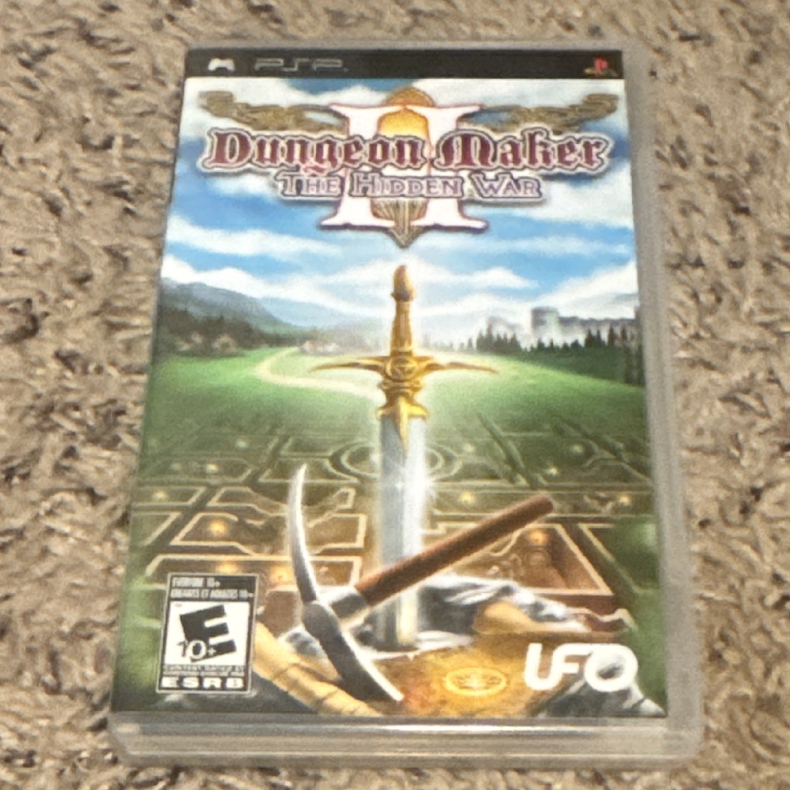 UFO Interactive Dungeon Maker II: The Hidden War Sony PSP E10+ Video Game