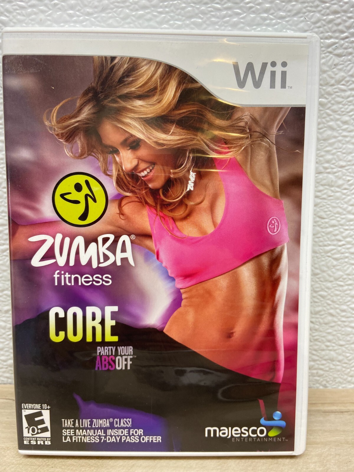 2012 Zumba Fitness Core Party Your ABS Off Game For Nintendo Wii