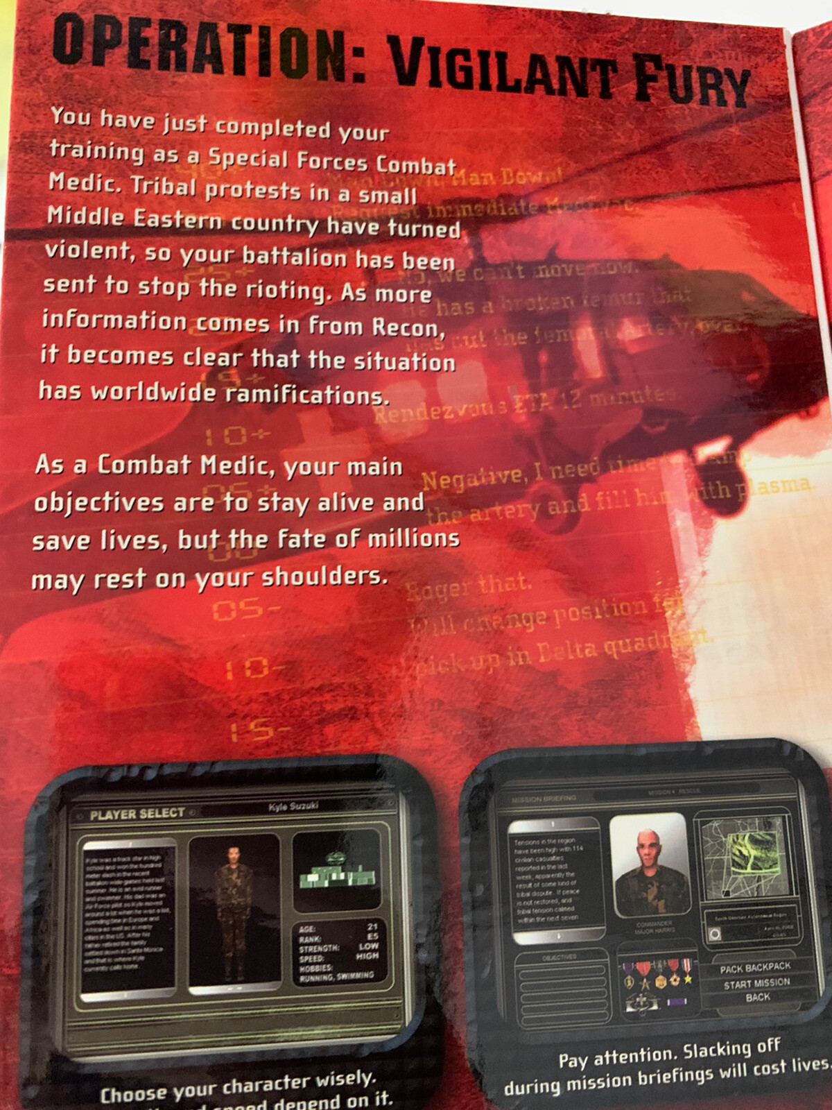Combat Medic: Special Ops PC game 2002 Legacy Interactive – New, Sealed Box