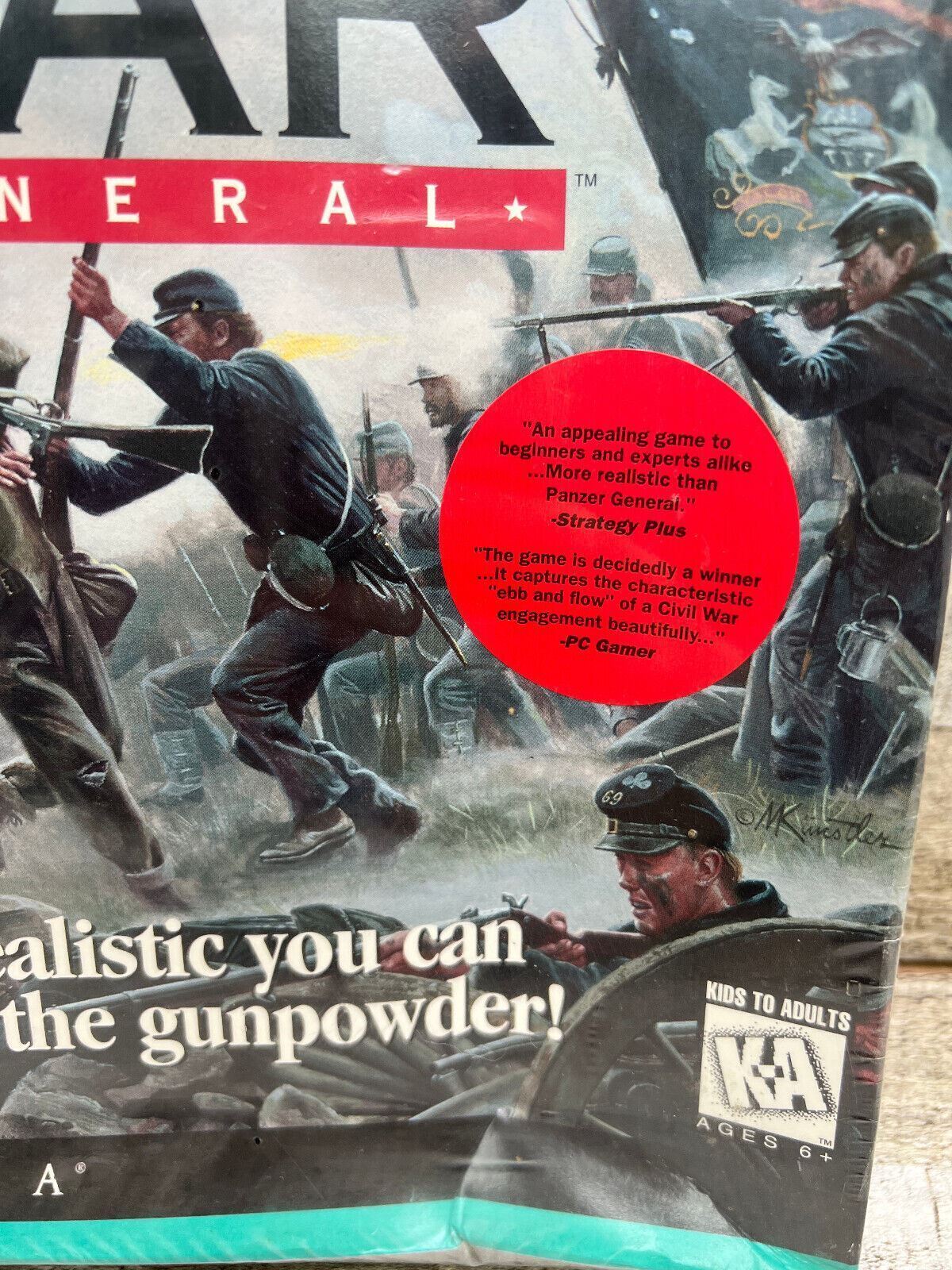 Robert E. Lee Civil War General Big Box PC 1996 Game Brand New Factory Sealed