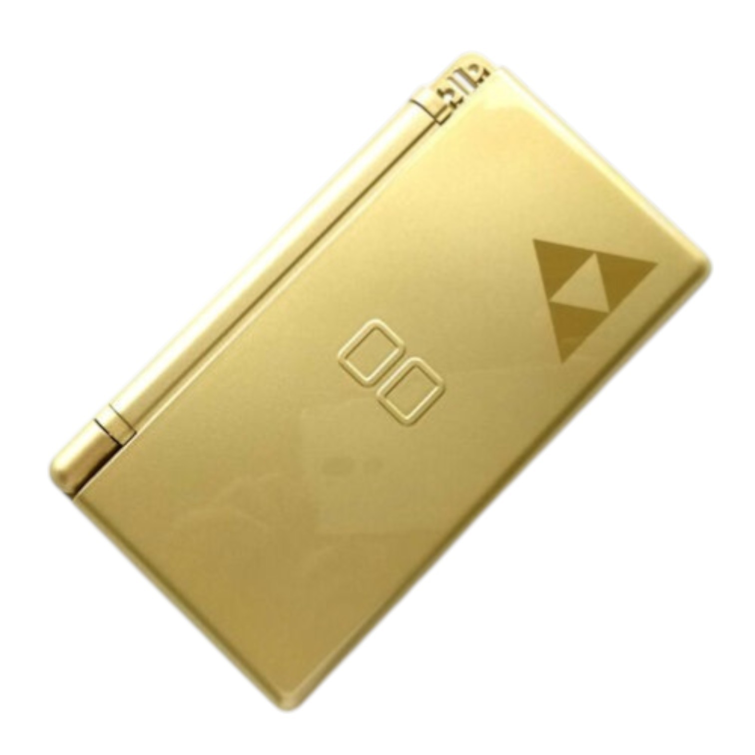 Replacement Housing Glass Lens Shell Gold Zelda Triforce for Nintendo DS Lite