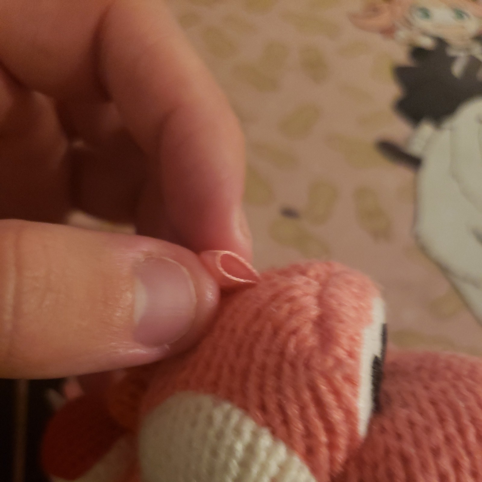 Nintendo Amiibo Pink Yarn Yoshi Yarn Figure Yoshi’s Woolly World 2015 Nintendo