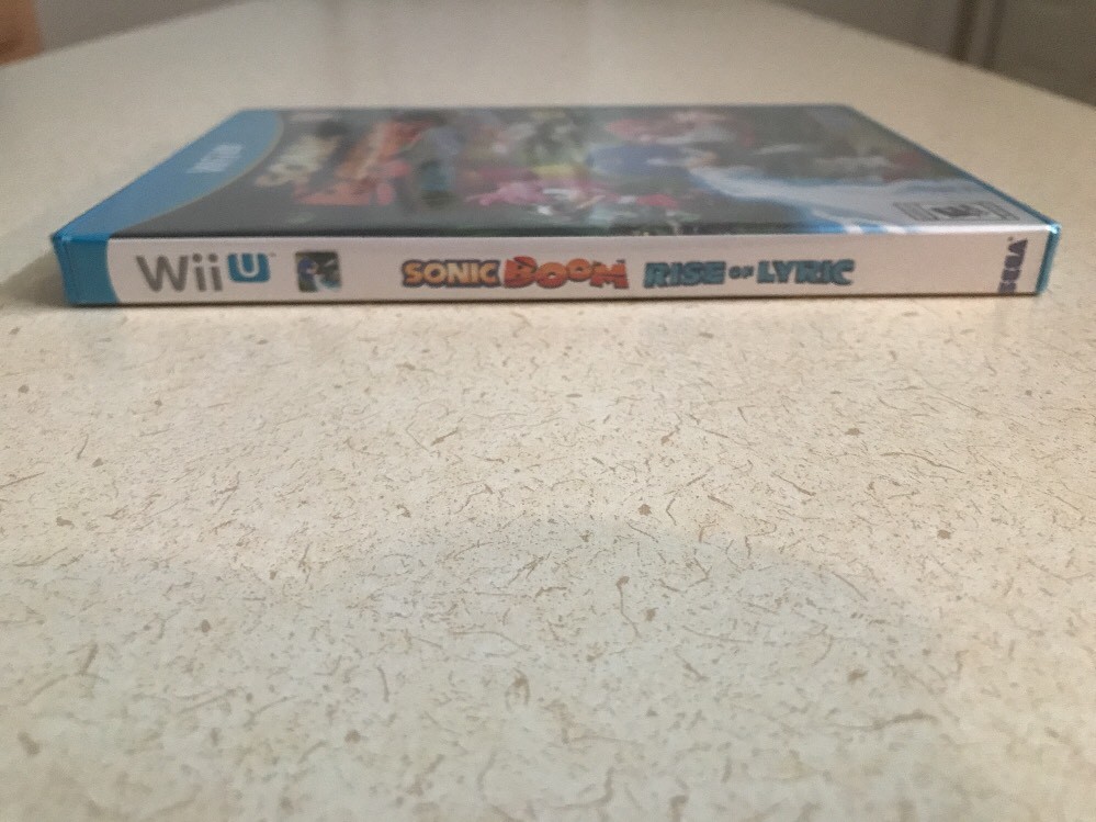 Sonic Boom: Rise of Lyric Nintendo Wii U New! Factory Sealed! Ships In A Box!