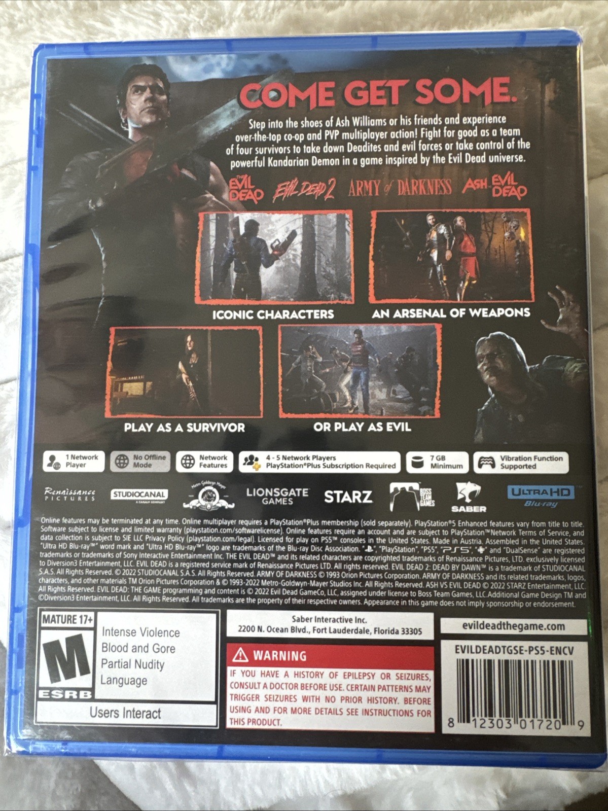 Evil Dead: The Game (PS5, 2022)