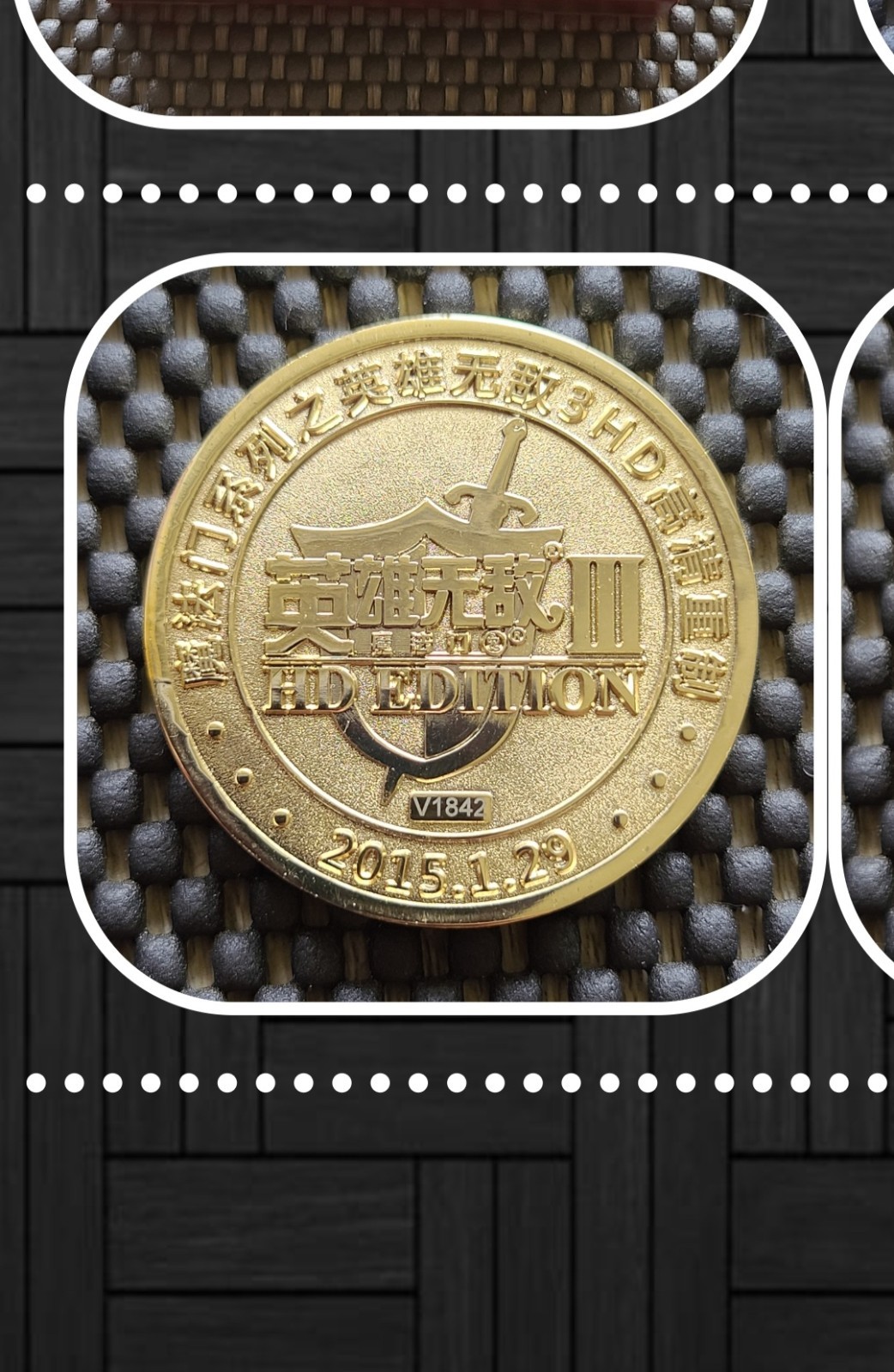 Heroes Of Might & Magic 3 HD Coin Medal 20th Anniversary HOMM III PC Ubisoft PC