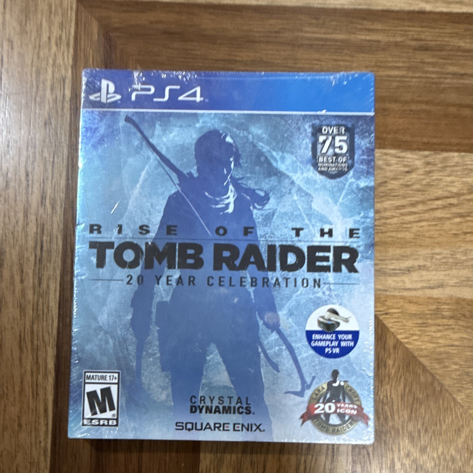 Square Enix Rise of the Tomb Raider: 20 Year Celebration for PS4, M, PS VR