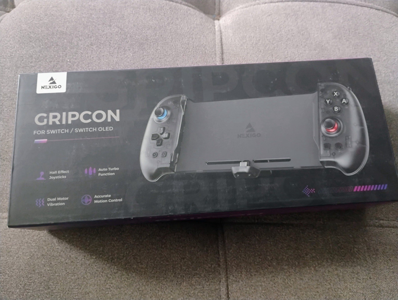 NexiGo Hall Effect Gripcon with Kickstand and Translucent Black