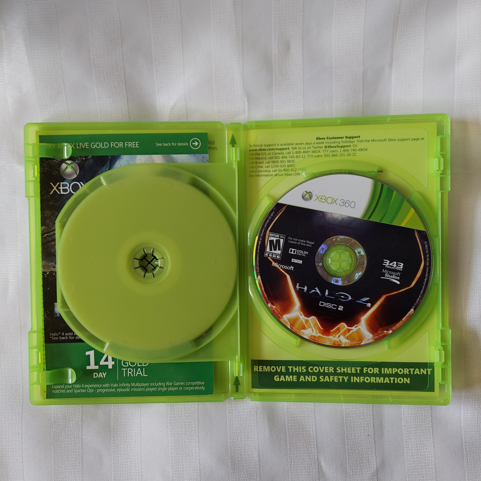 XBOX 360 – HALO 4 (343 Industries 2012) Mature 17+