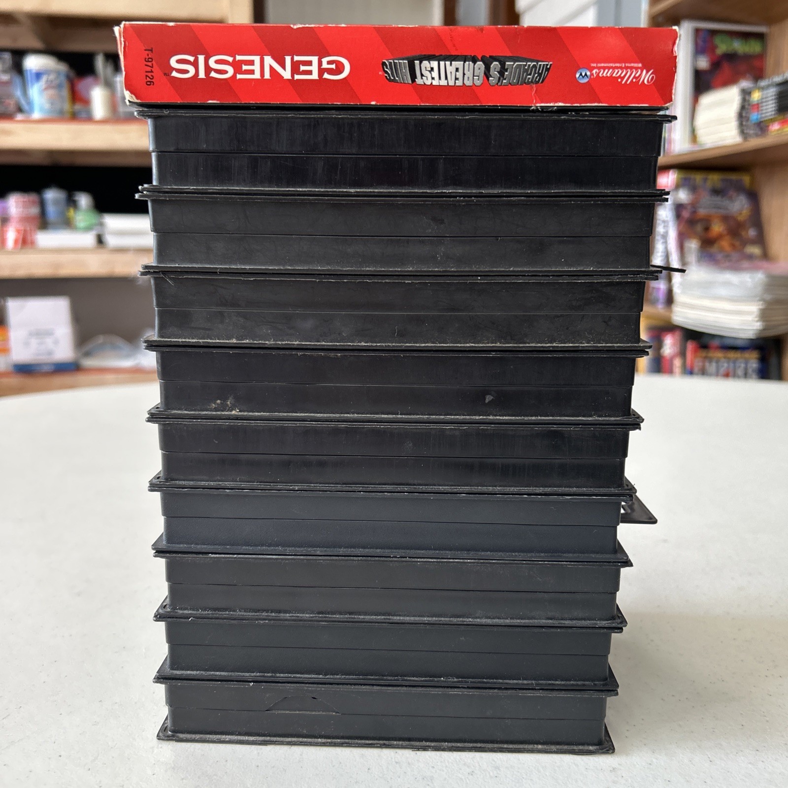 Lot Of 10 Sega Genesis Video Games PTO Shaq Fu Lion King