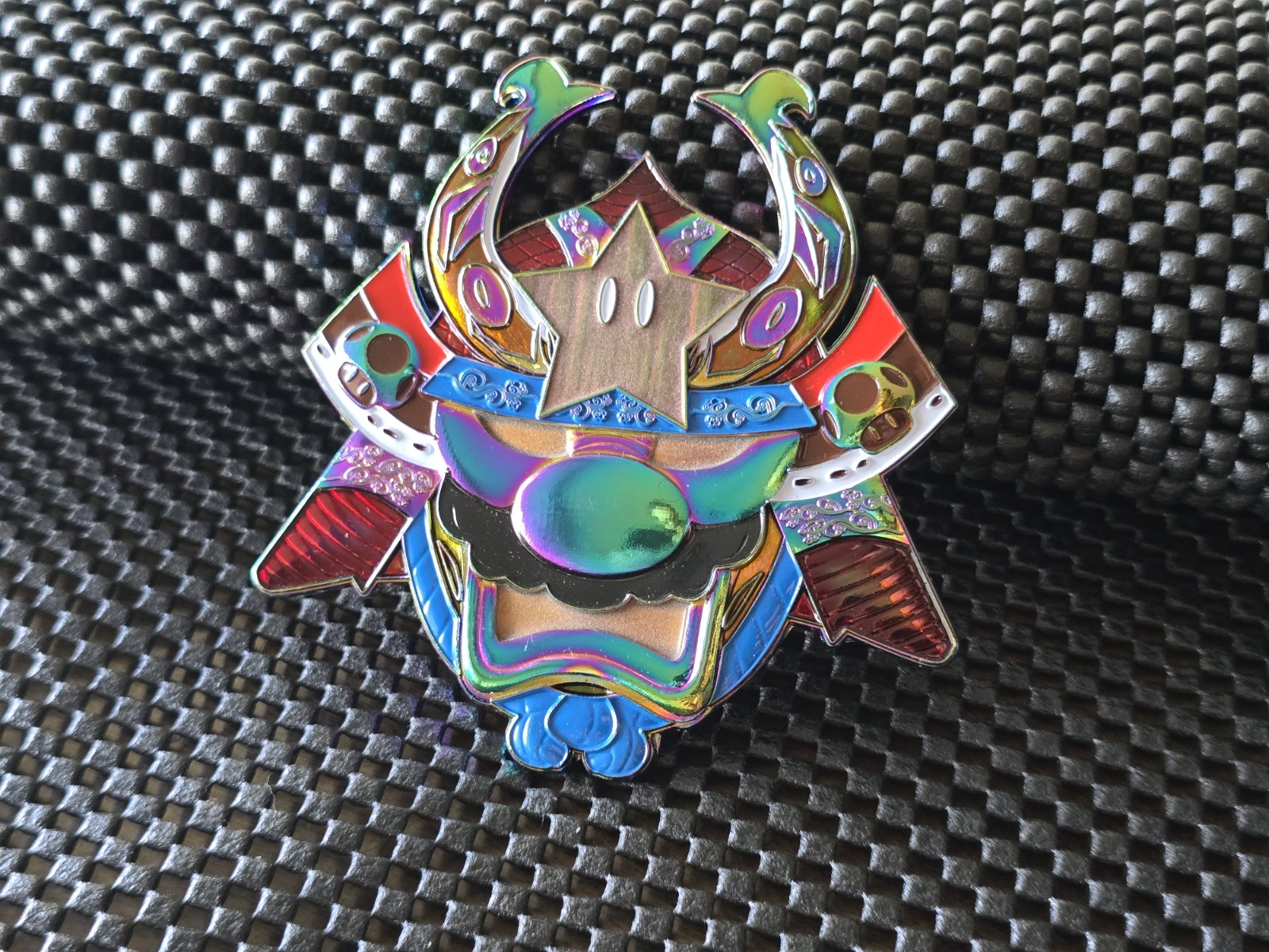 Super Mario Bowser Challenge Coin Super Ronin Chief USN Promo SNES GB SWITCH #2
