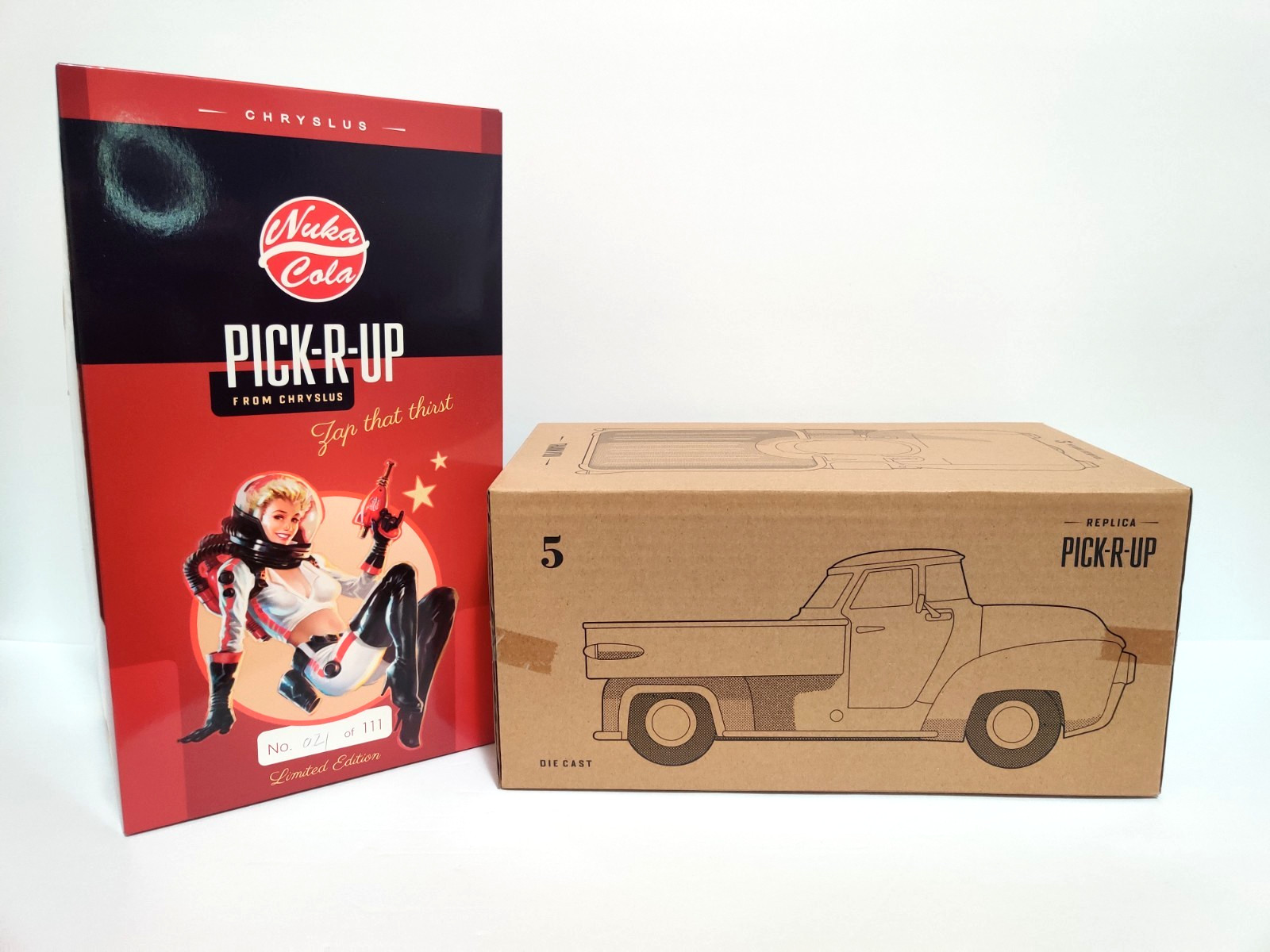 Fallout Nuka Cola Pick-R-Up 1:18 Die Cast Replica Limited Edition #21/111
