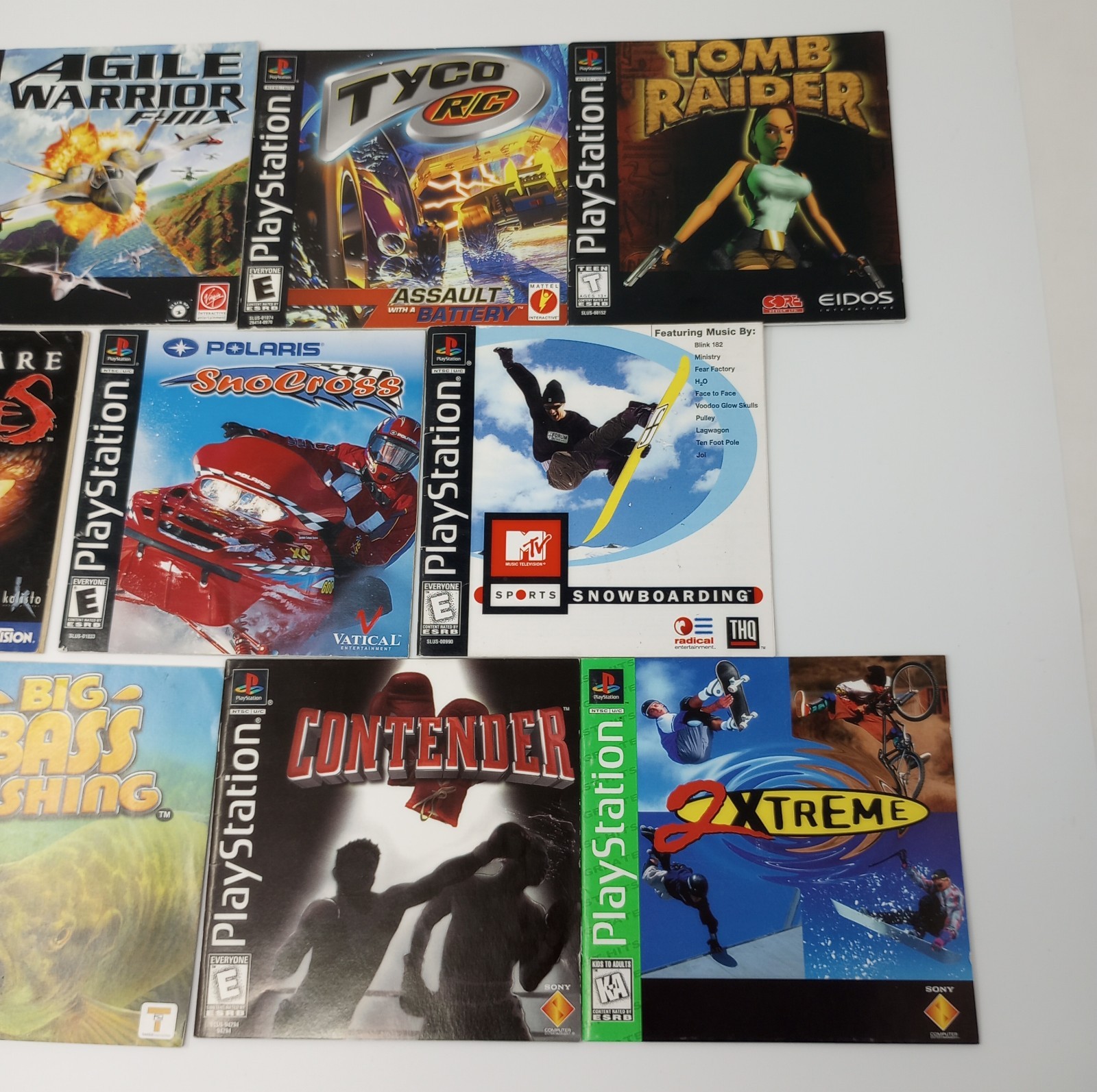 Lot Of 43 Playstation 1 (PS1) Manuals Only NO GAMES