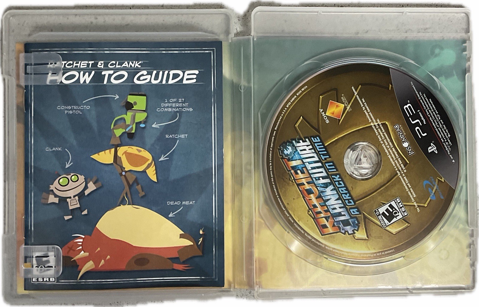 Ratchet & Clank Future A Crack in Time 2009 PlayStation 3 PS3 CIB