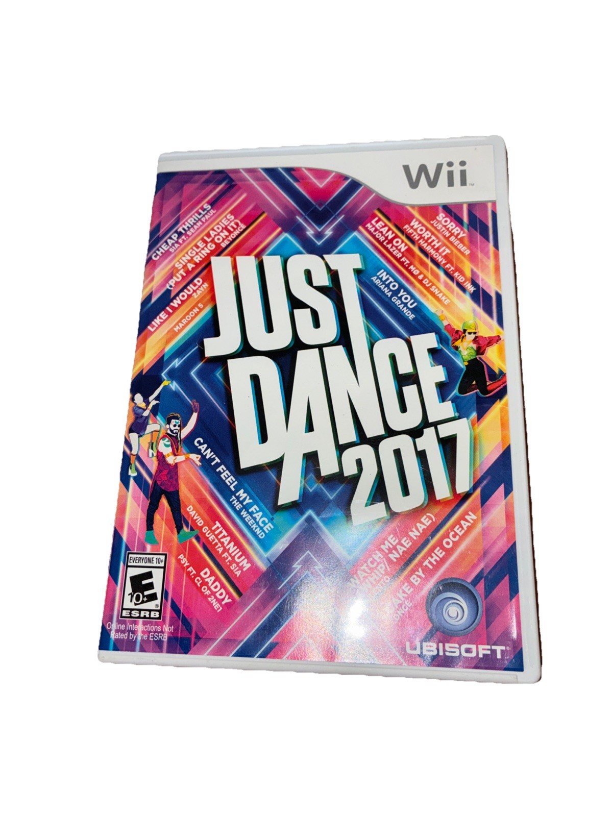 Nintendo Wii Just Dance 2017 Complete CIB Tested-working