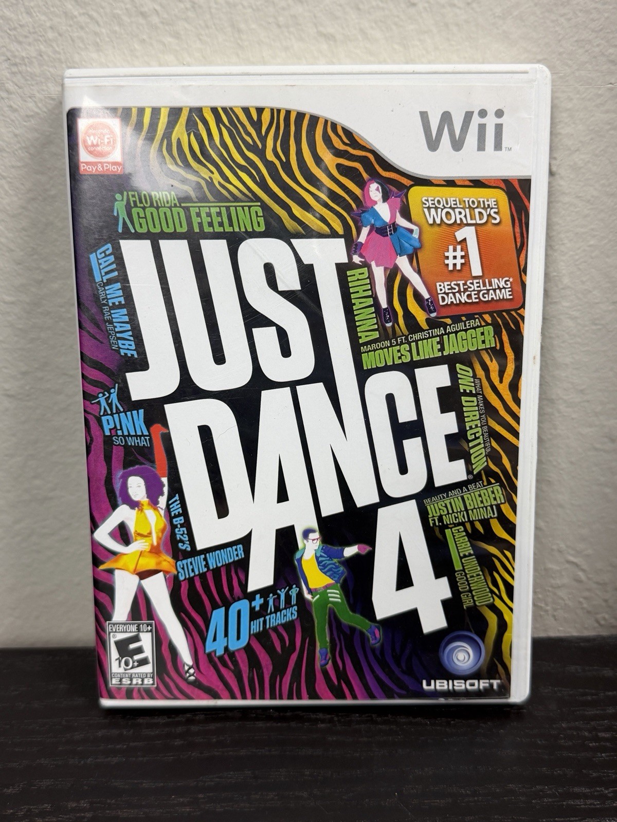 Just Dance 4 Nintendo Wii Complete CIB Tested