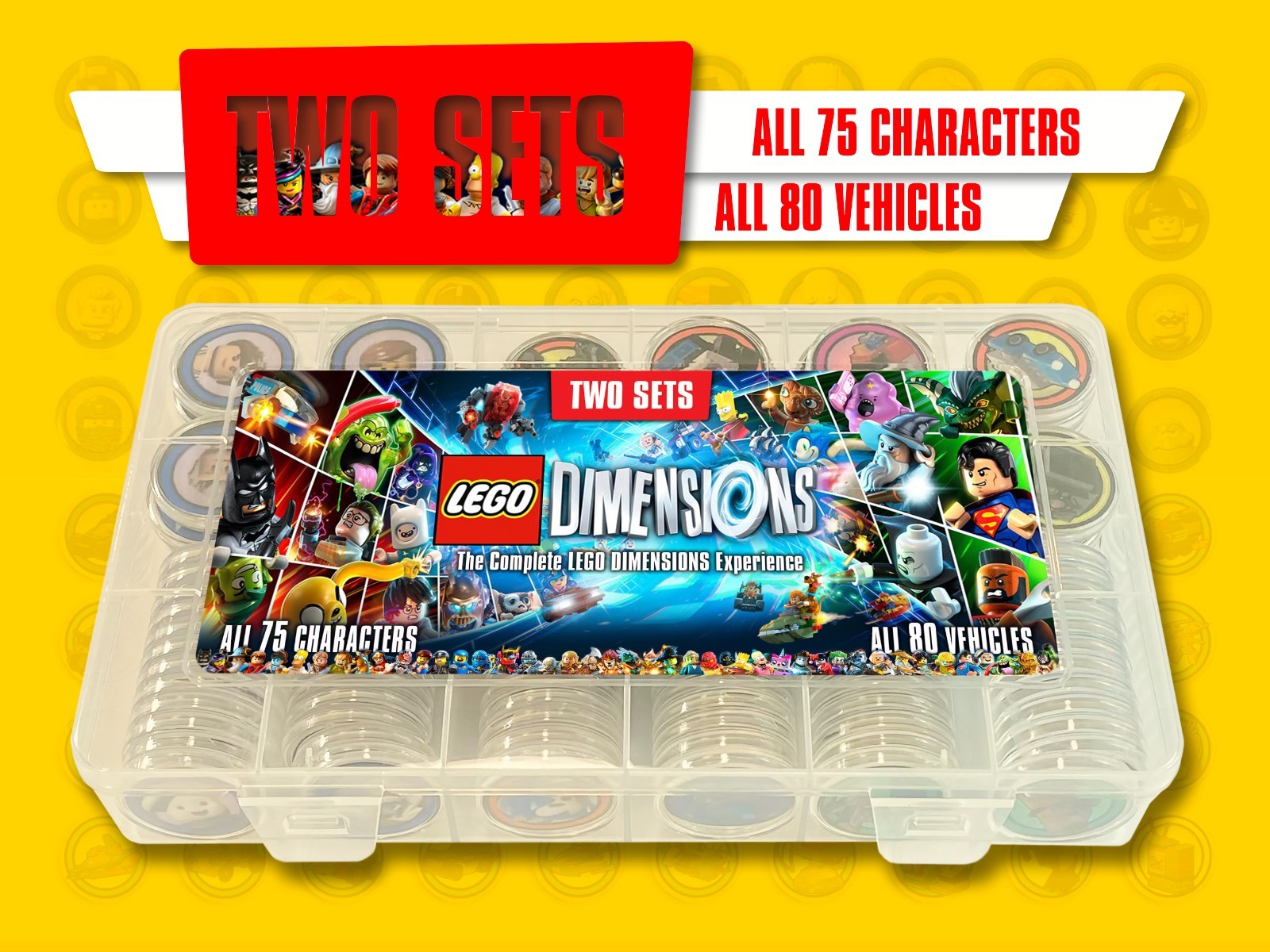 LEGO Dimensions | Two Sets | 1 Box | NFC Tags