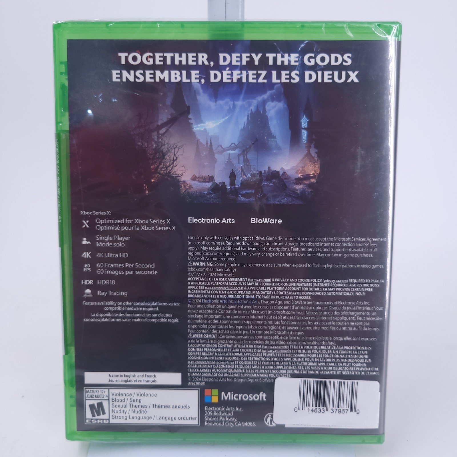 DRAGON AGE The Veilguard Microsoft Xbox Series X BRAND NEW