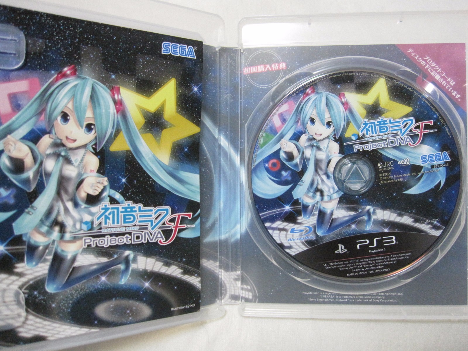 7-14 Days to USA. W/Senbon Sakura Card PS3 Hatsune Miku Project DIVA f Japanese