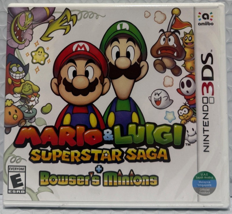 Mario & Luigi Superstar Saga + Bowser’s Minions – Nintendo 3DS (World Edition)