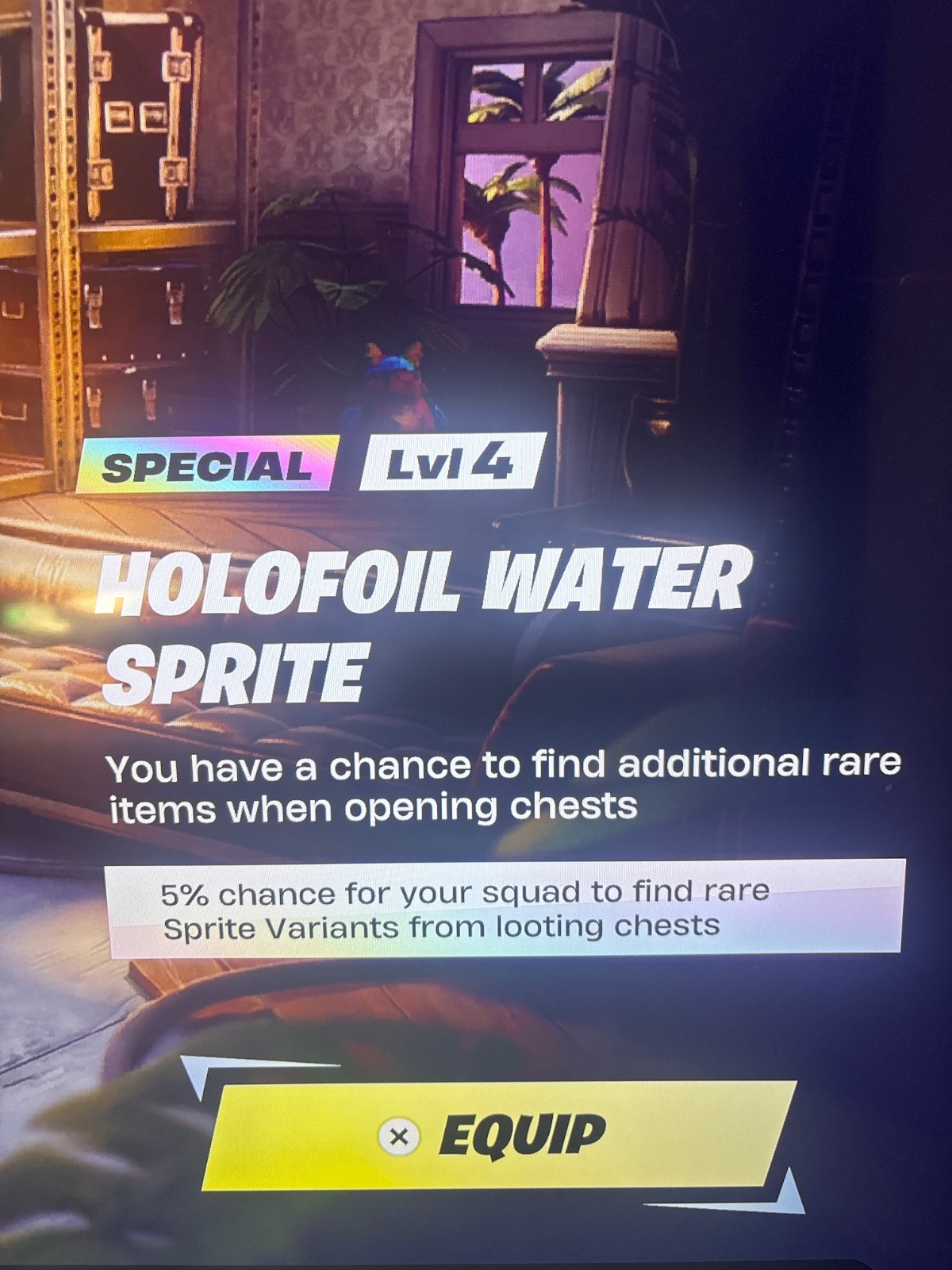 THE NEW Holofoil Water Sprite – level 4