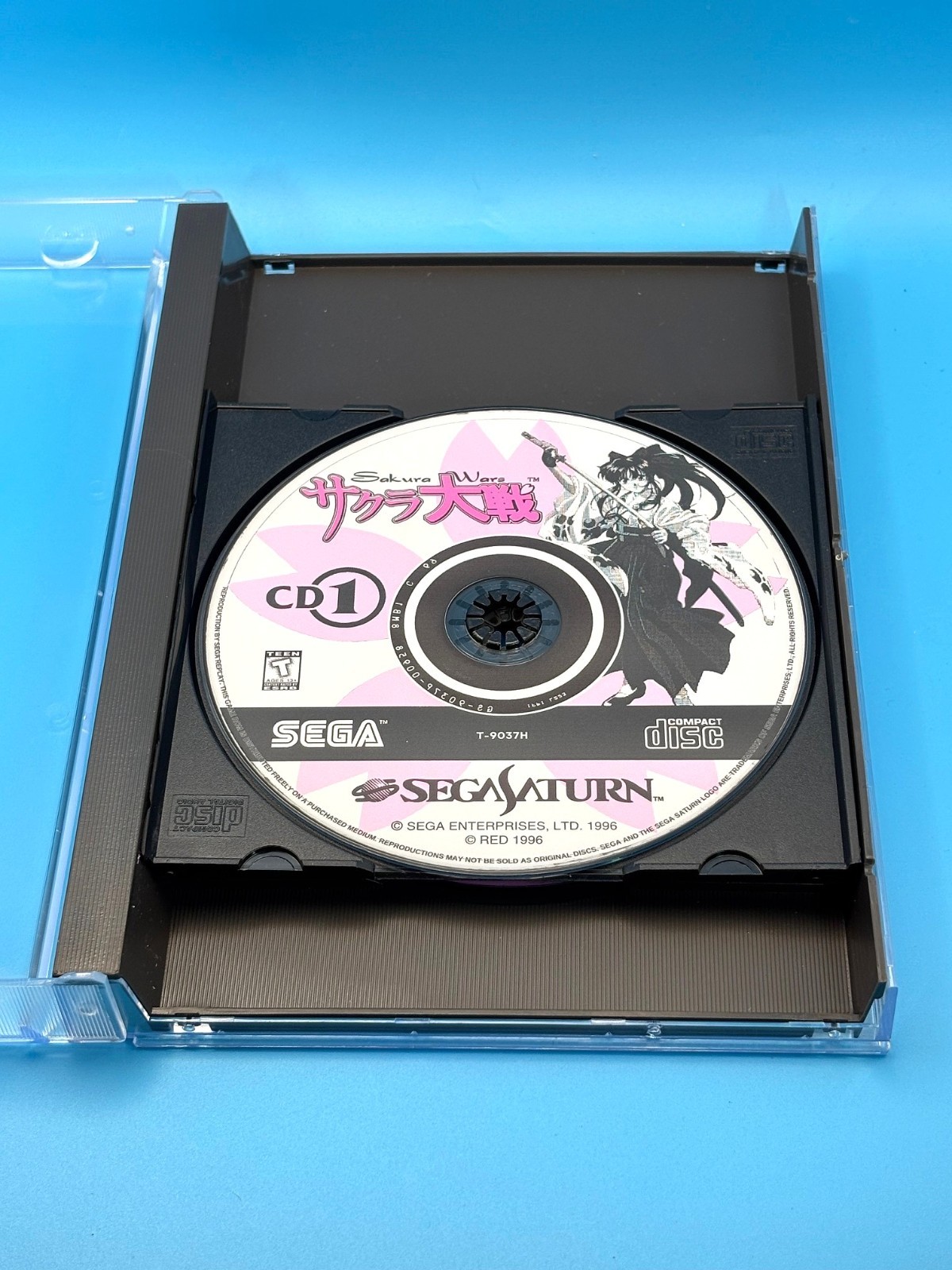 New, multi-disc longbox long box tray/insert, for Sega CD, Sega Saturn, PS1 READ
