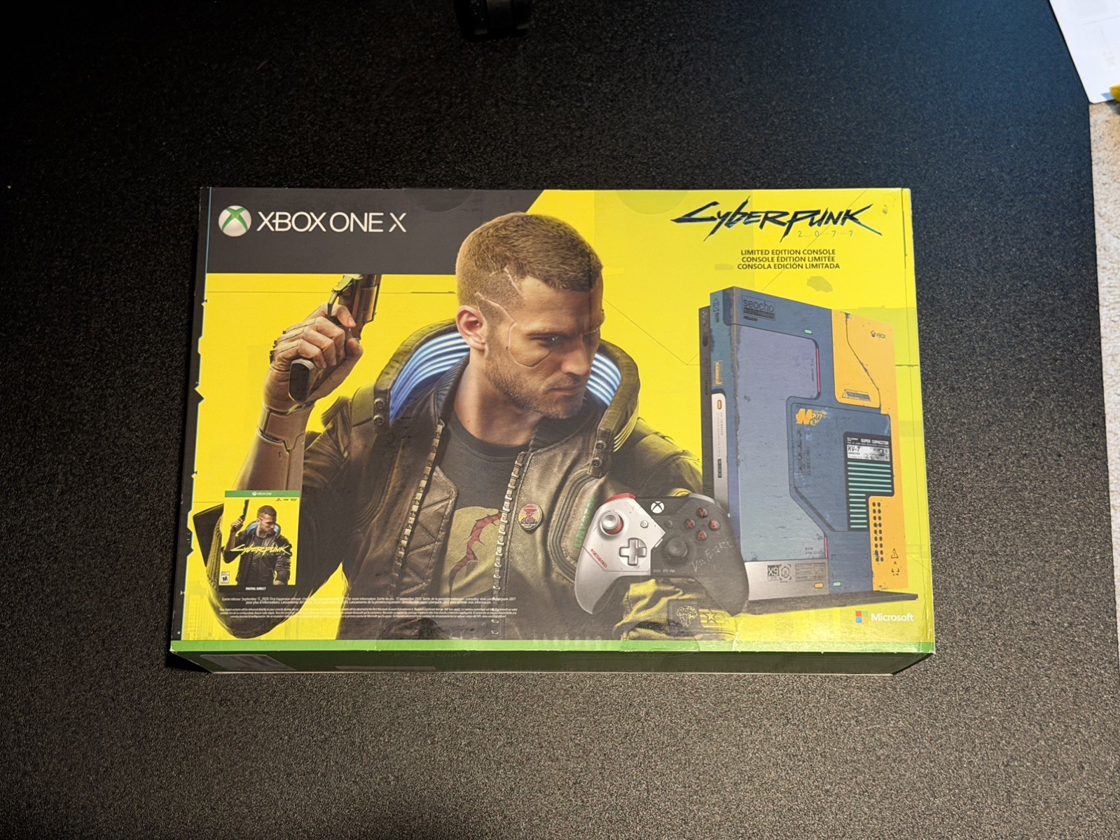 Microsoft Xbox One X Cyberpunk 2077 Limited Edition Console Bundle BRAND NEW SIB