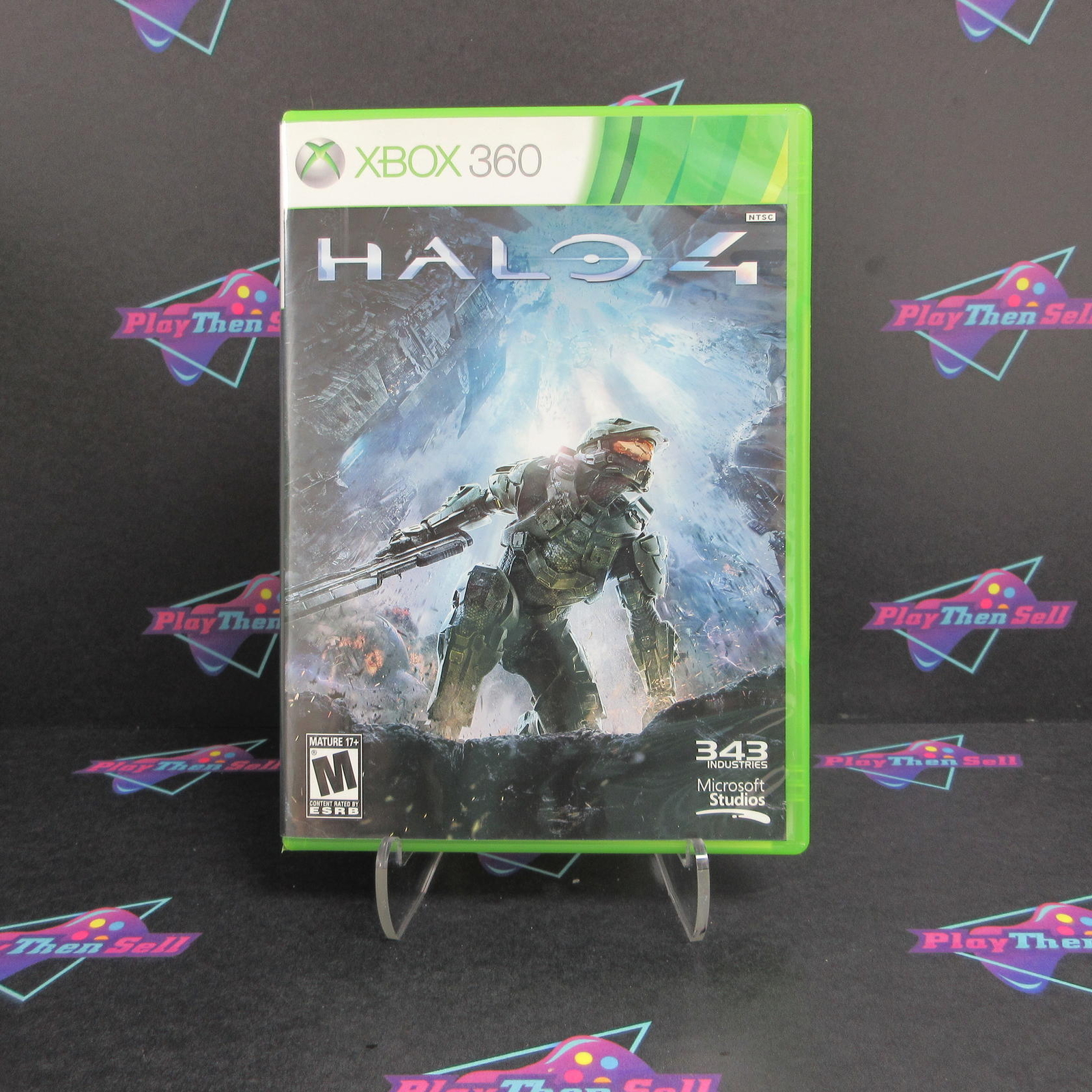 Halo 4 Xbox 360 AD Complete CIB – (See Pics)
