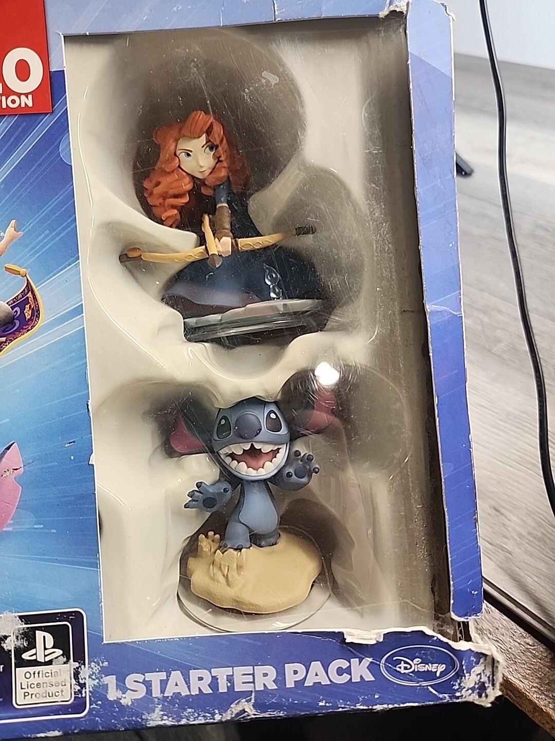 PS3 Disney Infinity Toy Box Starter Pack 2.0 Edition Merida & Stitch NEW IN PACK