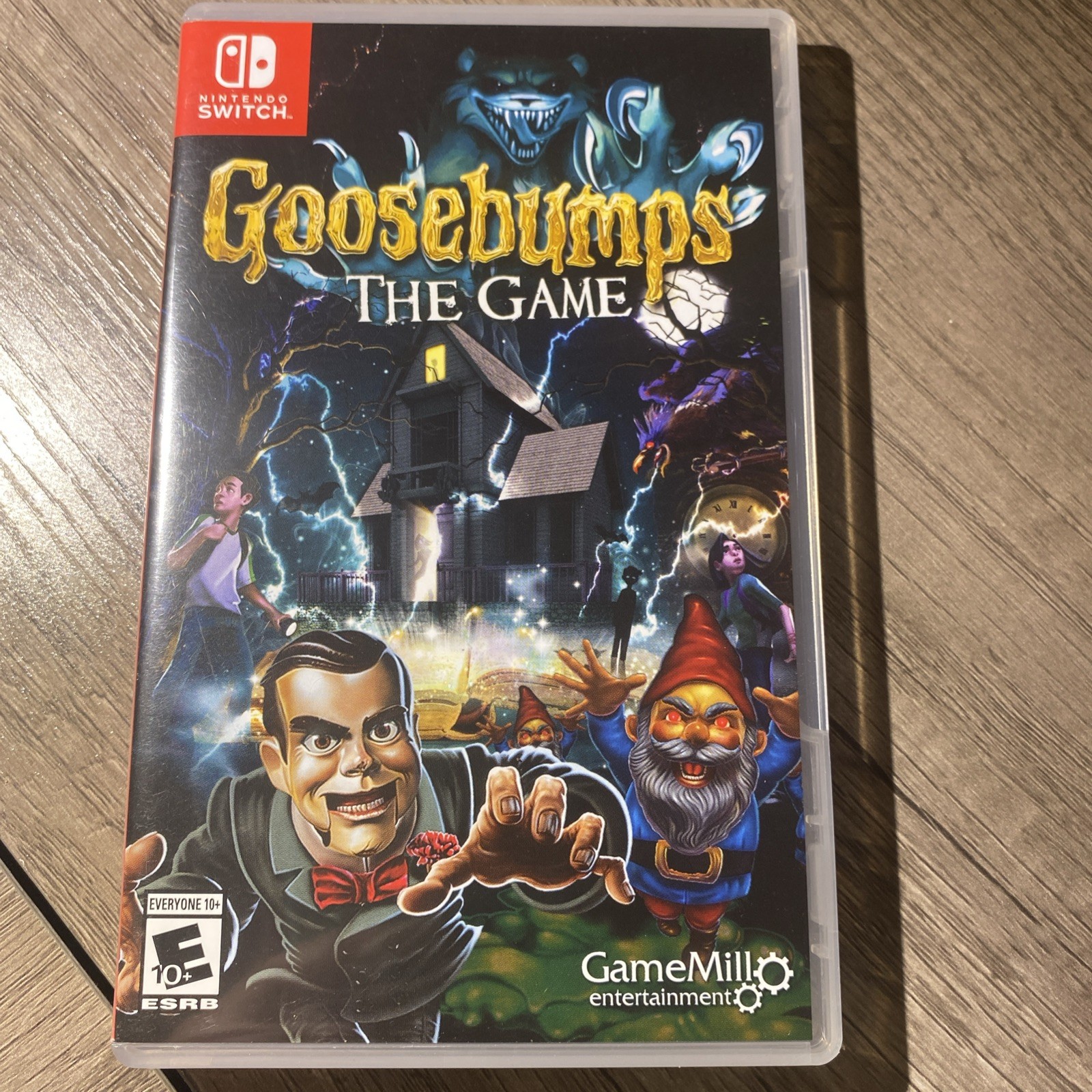 Goosebumps The Game | Nintendo Switch 2018 US Edition | CIB Complete