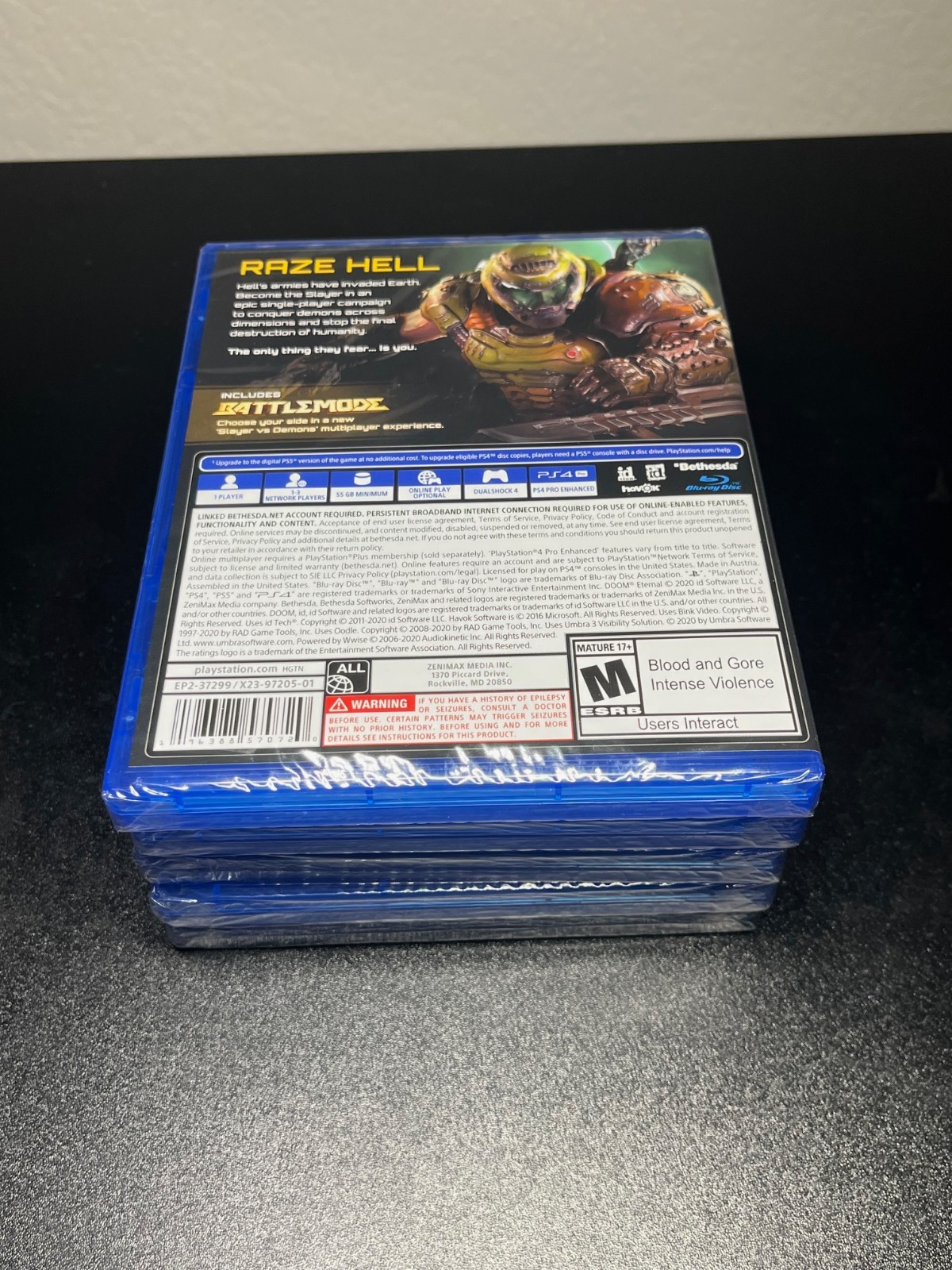 Doom Eternal PlayStation 4 PS4 🔥Fast Shipping🔥Factory Sealed