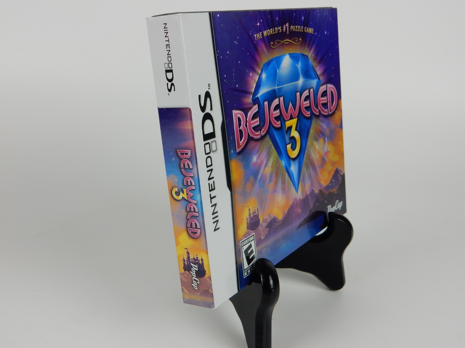 Bejeweled 3 PopCap Nintendo DS CIB COMPLETE box + slipcover