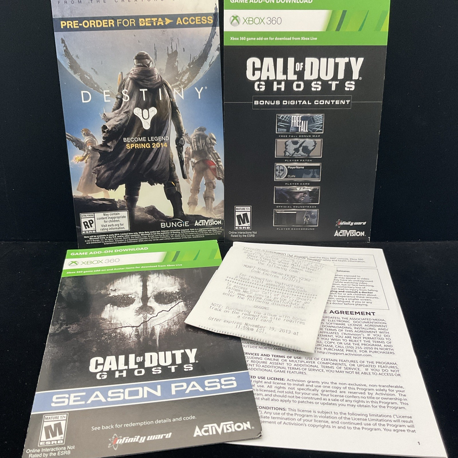 Call of Duty: Ghosts SteelBook Edition (Xbox 360) Tested & CIB Clean 1 Yr Warran