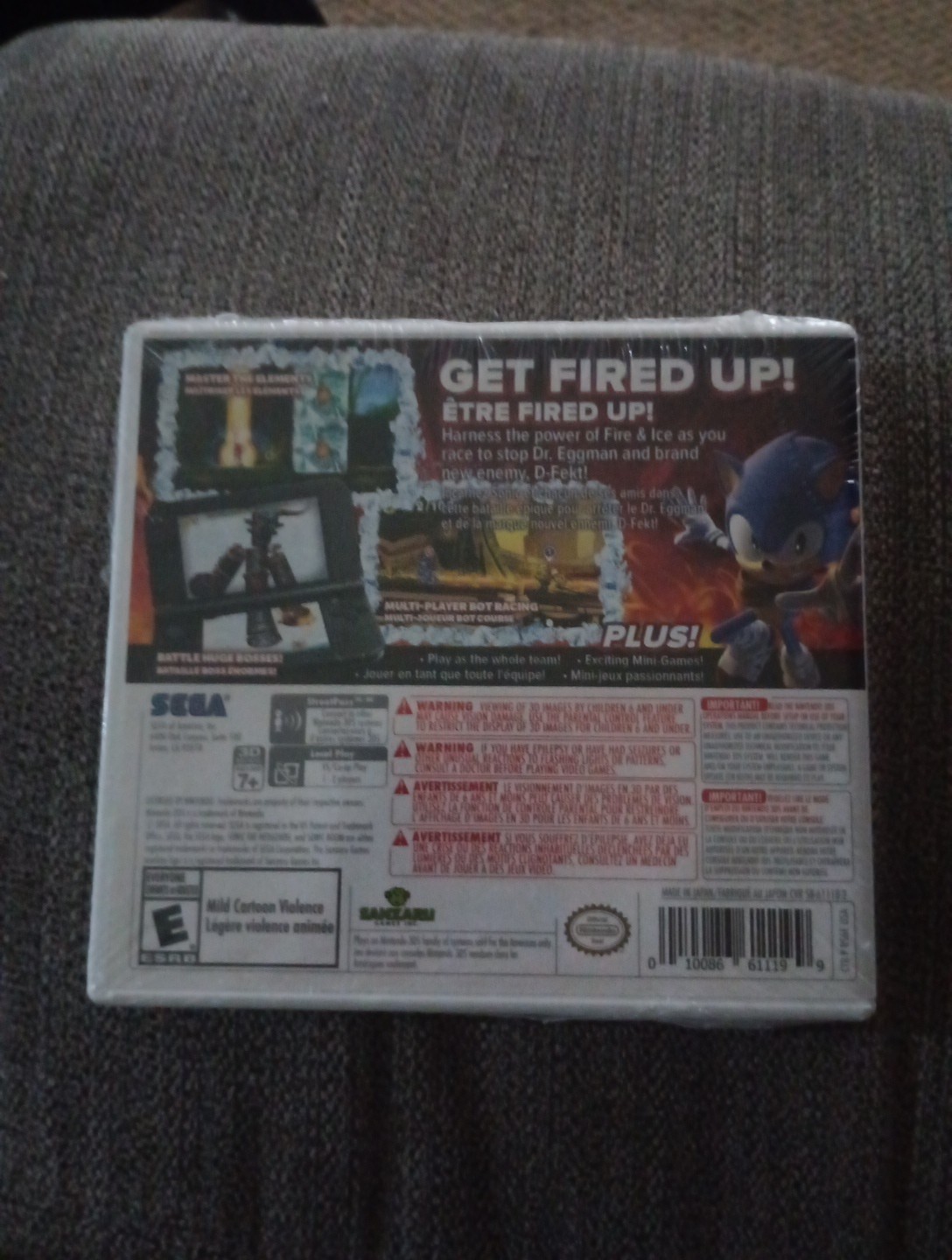 Sonic Boom: Fire & Ice – Nintendo 3DS