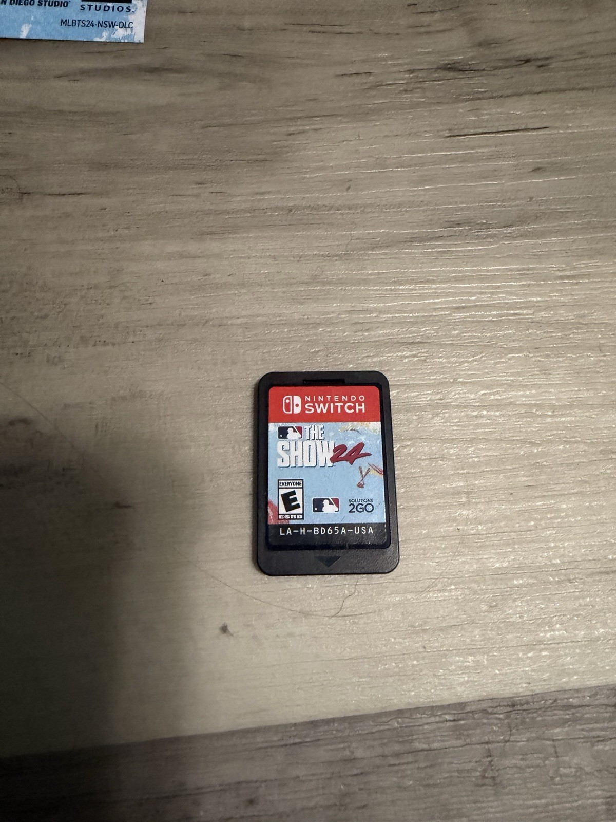 MLB The Show 24 Nintendo Switch Game With Case 2024