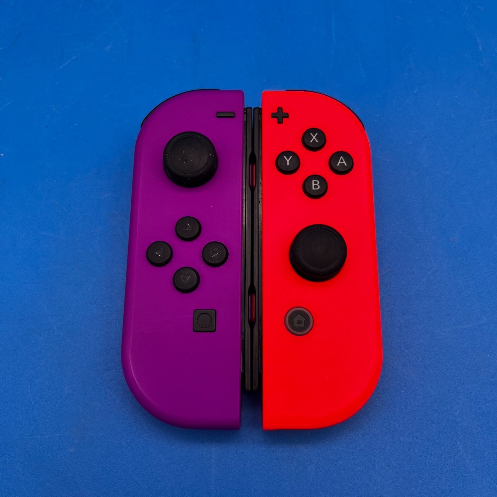 Nintendo HAC-001 32GB Switch Console – Black (Red/Purple Joy-Cons) w/ Accs