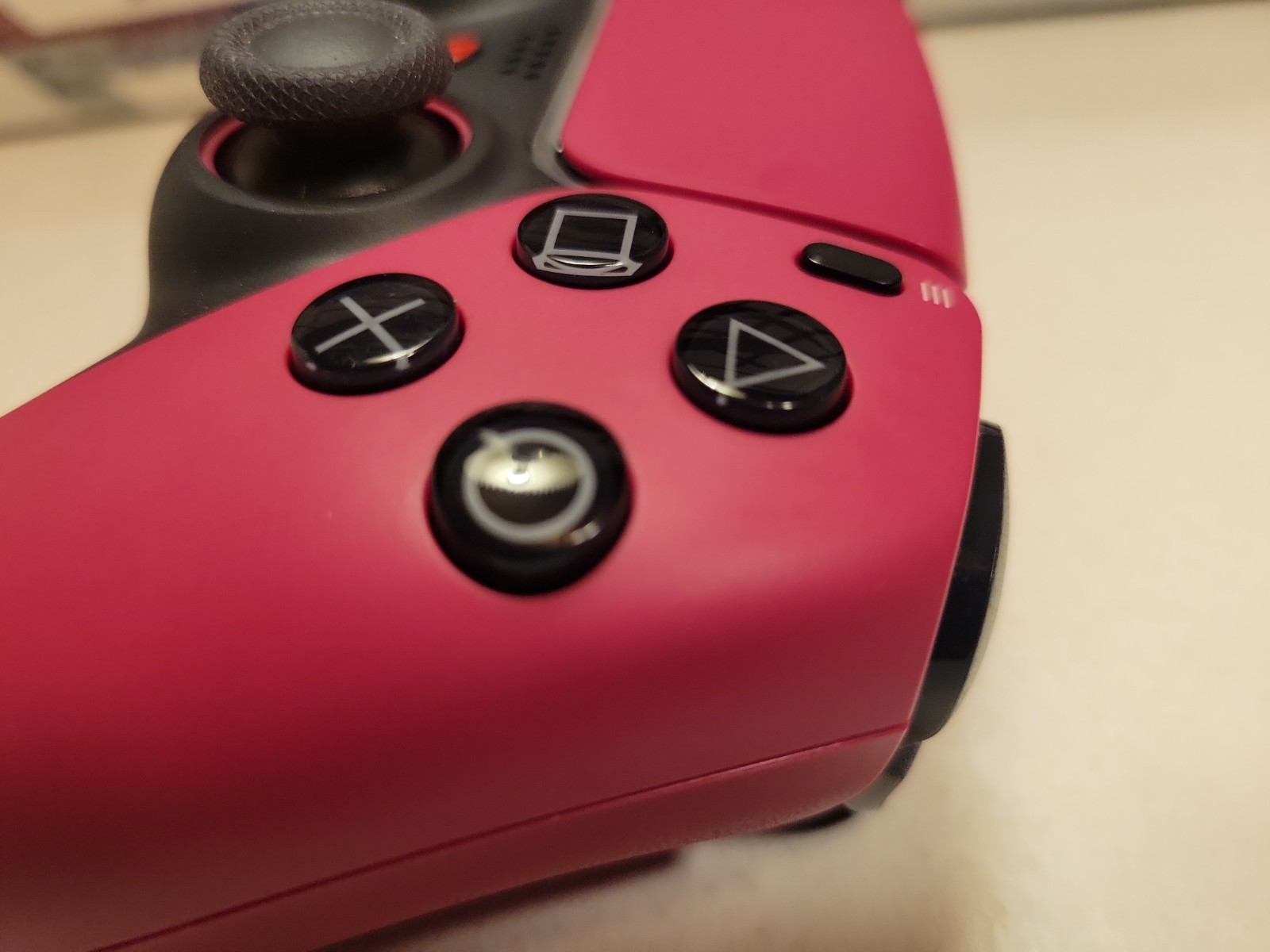 TMR Analogs Custom Cosmic Red Ps5 Sony DualSense Wireless Controller