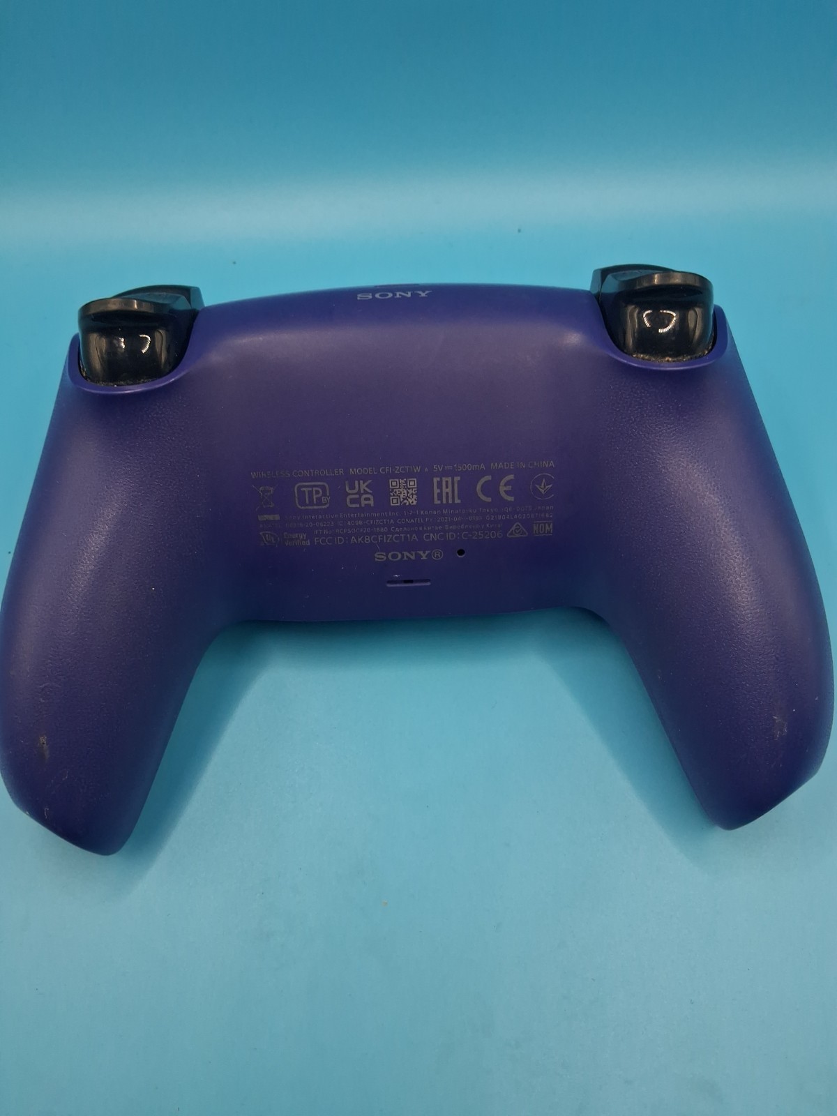 Sony PlayStation 5 DualSense Controller Galactic Purple Used for Parts Only PS5