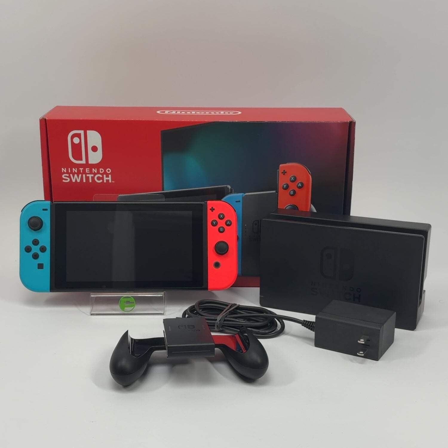 Nintendo Switch v2 Console Gaming System HAC-001(-01) Red/Blue
