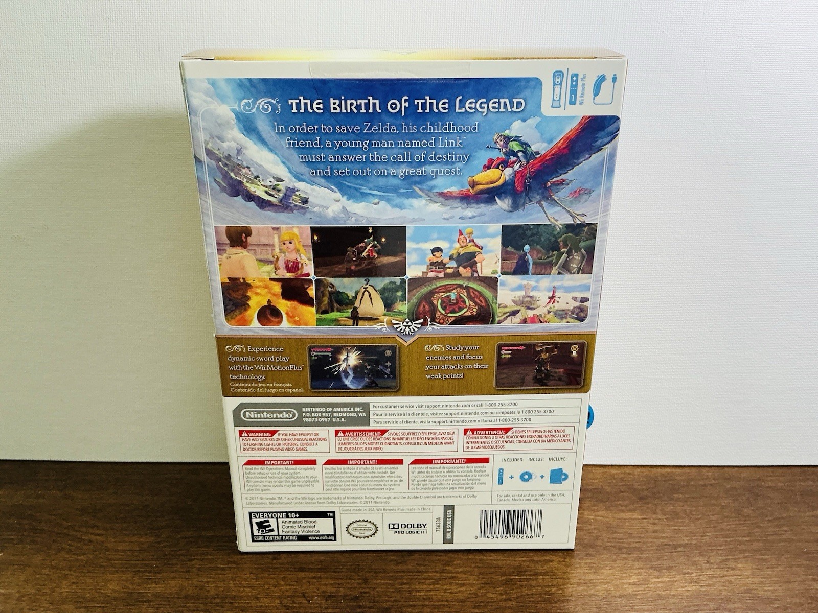 Zelda Skyward Sword Limited Edition Gold Remote Bundle (Wii) NEW SEALED RARE