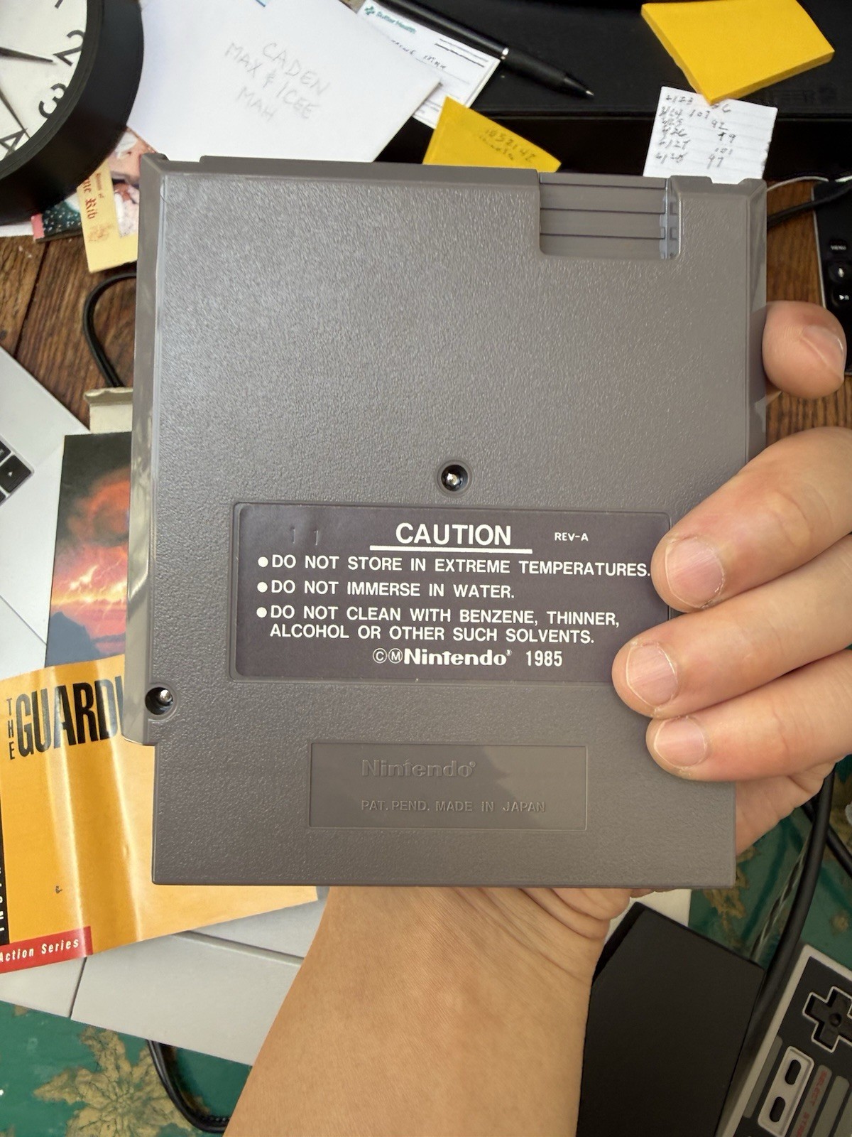 The Guardian Legend – 1988 Vintage Nintendo NES Game CIB Complete Authentic Cart