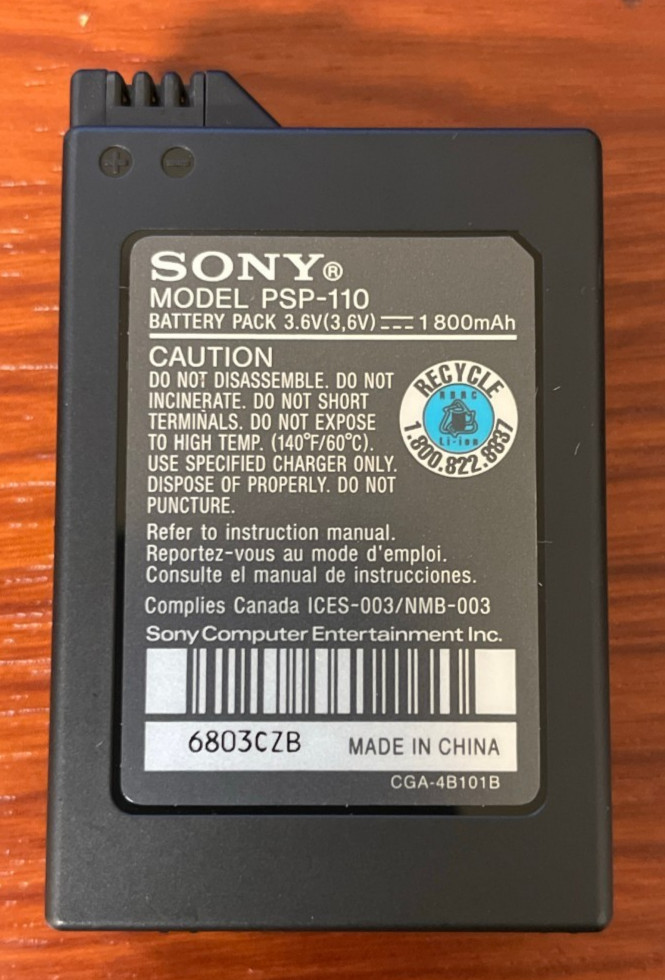 Sony PSP-1001 B2 Playstation Portable Console w/ Battery and Case – Used