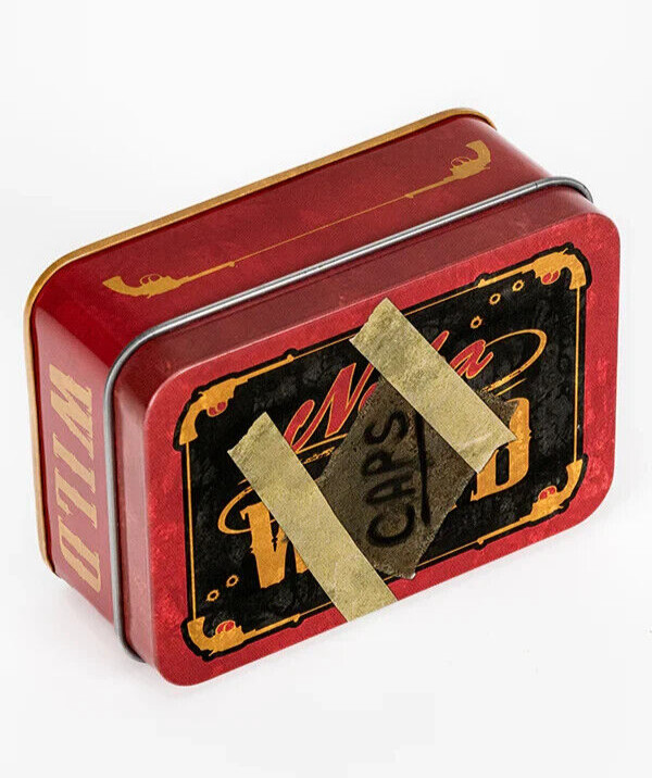 Fallout Bottle Cap Series Nuka Cola Wild With Collectible Tin x 20 Caps