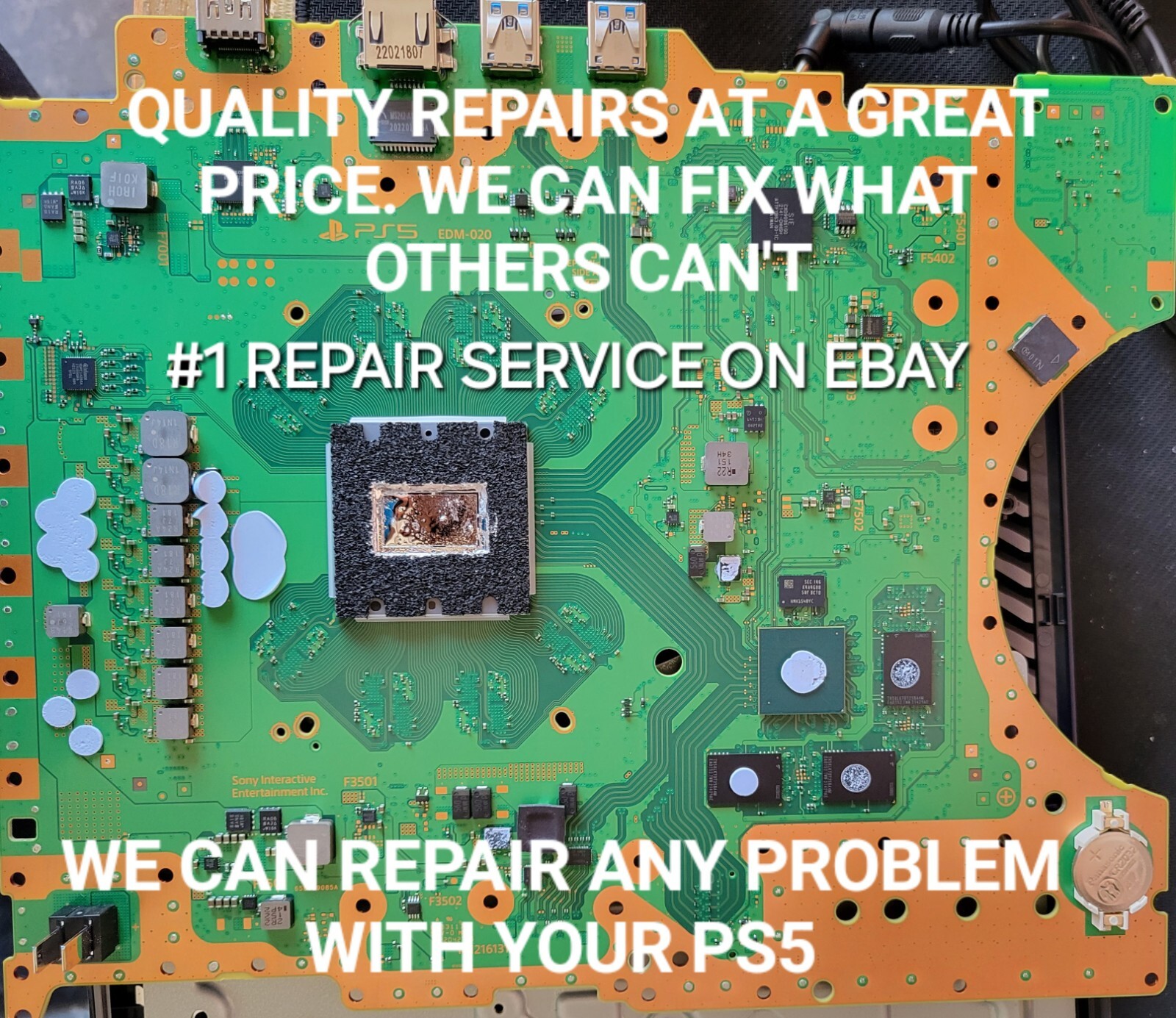 Sony PS5 PlayStation 5 Motherboard Service | Motherboard Repair