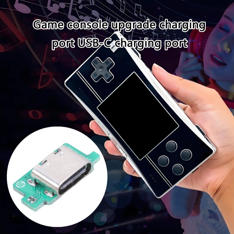 USB C Charging Port Adapter For Gaming Console With Faster Charging Capability
