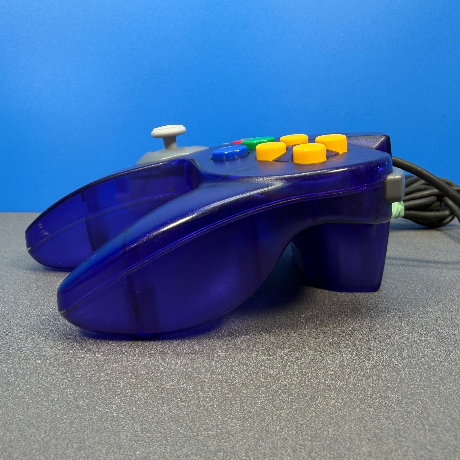 N64 NINTENDO 64 GRAPE PURPLE CONTROLLER OFFICIAL OEM HALL EFFECT TIGHT JOYSTICK