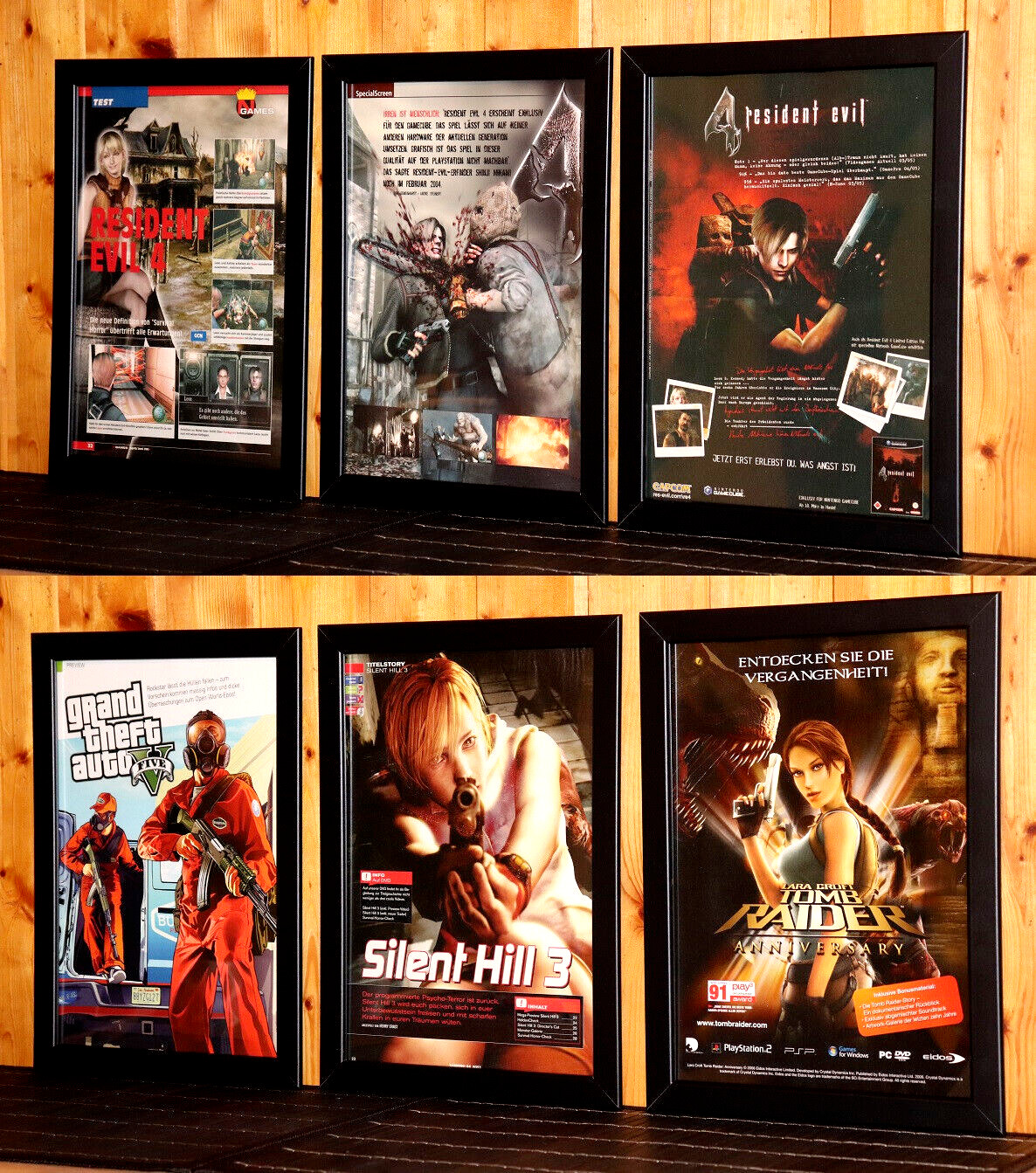 Saints Row 2 PS3 Xbox 360 Rare Promo Small Poster / Ad Page Framed.